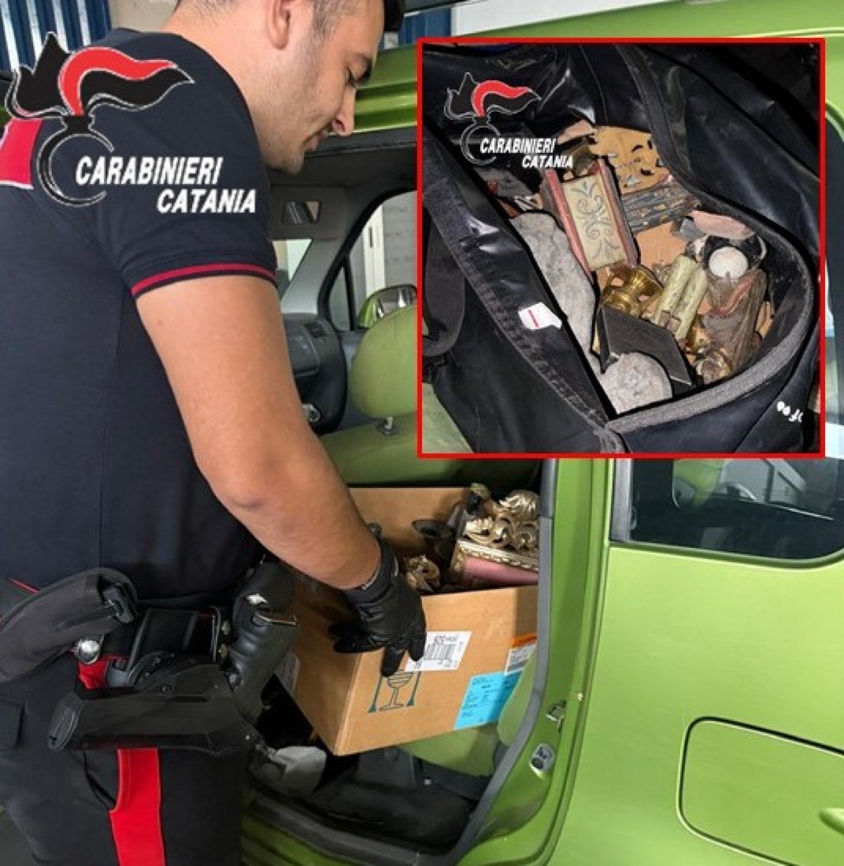 Catania, furto da 20mila euro in un negozio di antiquariato: arrestati un uomo e una donna - 