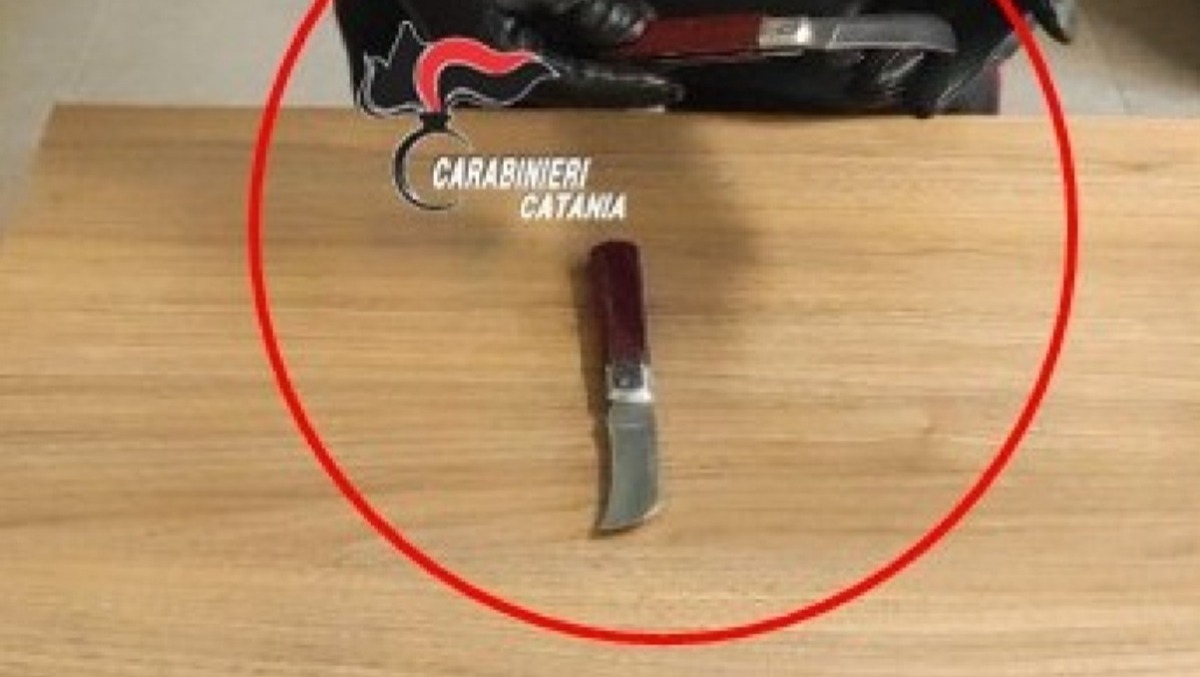 Randazzo, vede i Carabinieri e tenta di cambiare strada: scoperti due coltelli nascosti nell'auto - 