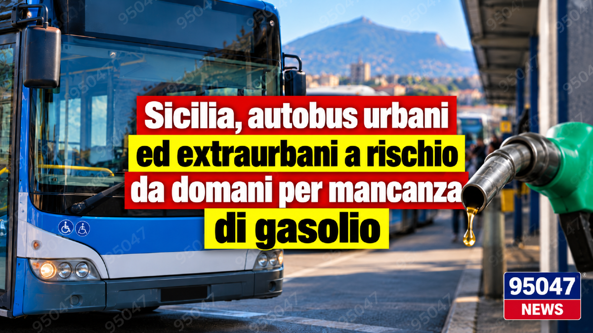Sicilia, autobus urbani ed extraurbani a rischio da domani per mancanza di gasolio - 