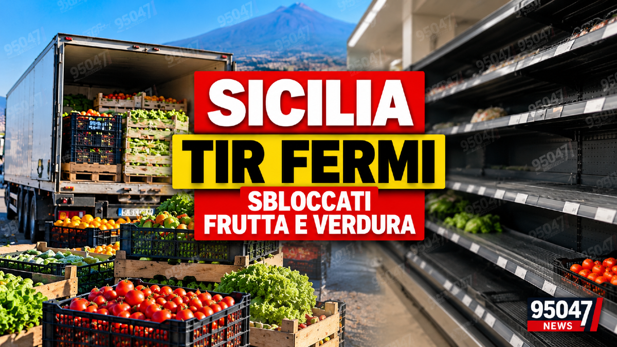 Sicilia, tir fermi: sbloccati frutta e verdura per evitare che marciscano, protesta continua - 