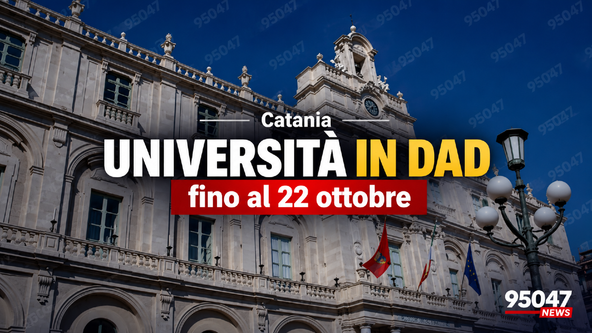 Catania, lezioni solo online: l’Università passa alla Dad fino al 22 ottobre - 
