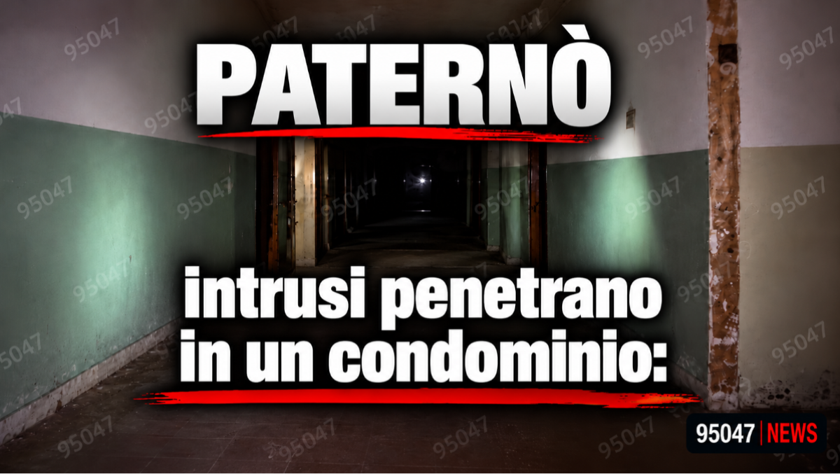 Paternò, intrusi penetrano in un condominio dagli ex uffici Eris: intervengono i Carabinieri - 