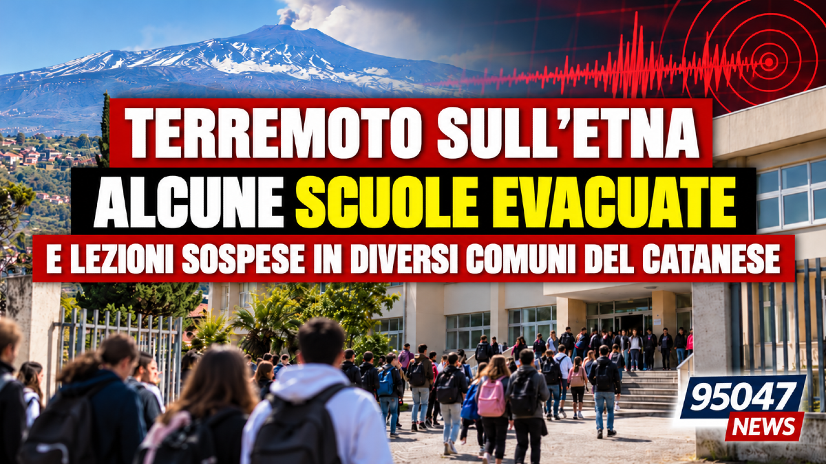Terremoto sull’Etna, alcune scuole evacuate e lezioni sospese nel Catanese - 
