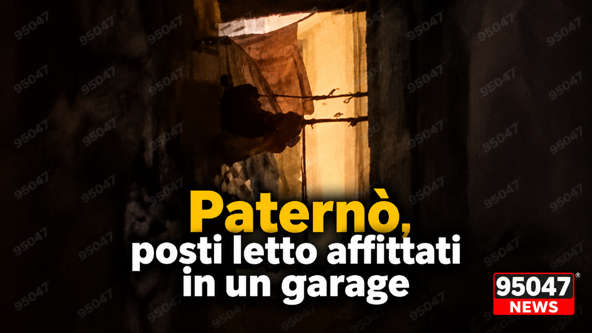 Paternò, scoperto un garage con sette stranieri e posti letto - 