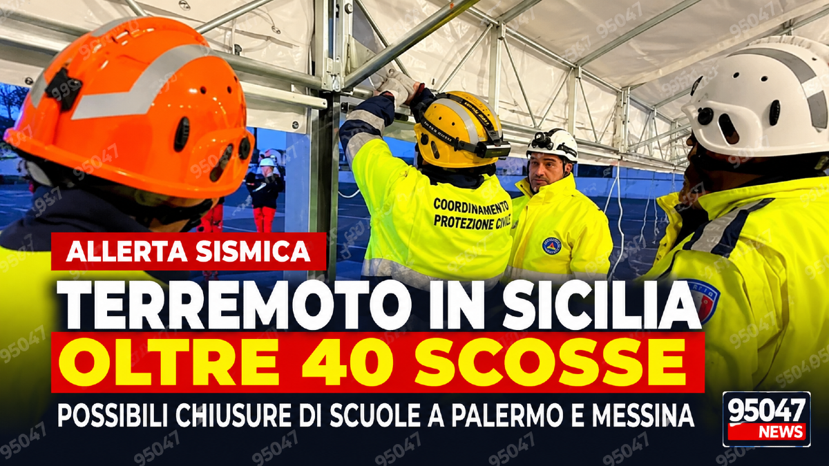 Terremoto in Sicilia, Protezione civile: verifiche su edifici e infrastrutture: possibili chiusure - 