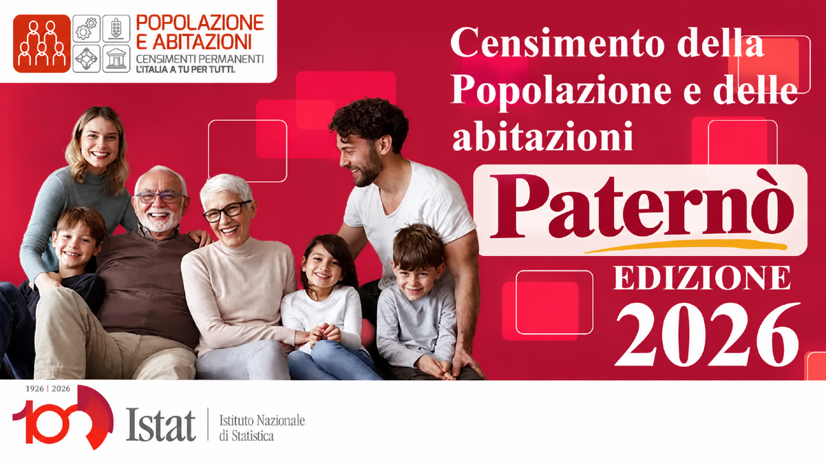Paternò, 500 famiglie chiamate al censimento: rispondere è obbligatorio, rischio sanzioni - 