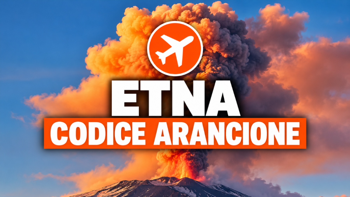 Etna, cambia il livello di allerta: codice arancione per l’aviazione - 