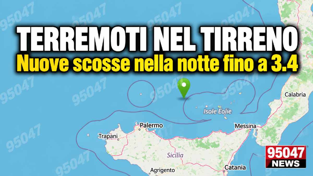 Terremoti nel Tirreno, lo sciame non si ferma: nuove scosse nella notte fino a 3.4 - 