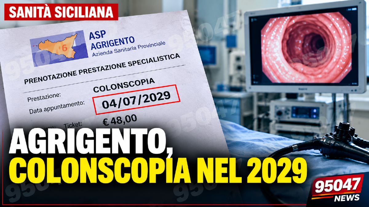 Prenota una colonscopia e riceve appuntamento nel 2029: oltre due anni e mezzo di attesa - 