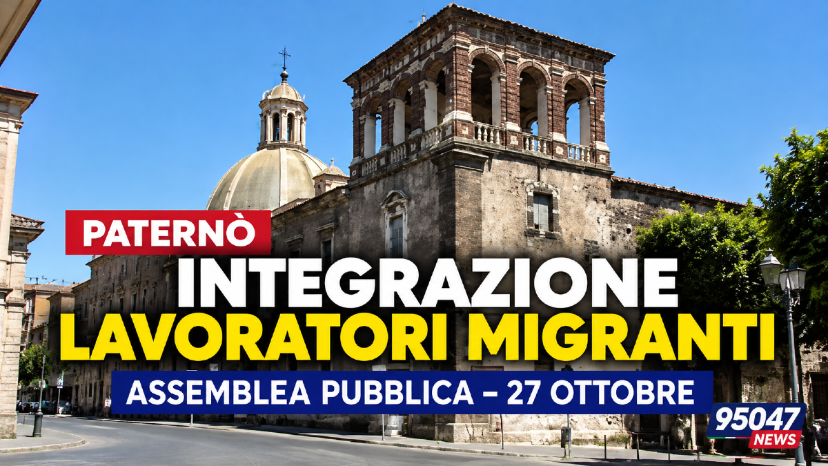 Paternò, oggi pomeriggio assemblea in Biblioteca sull’integrazione: cittadini invitati - 